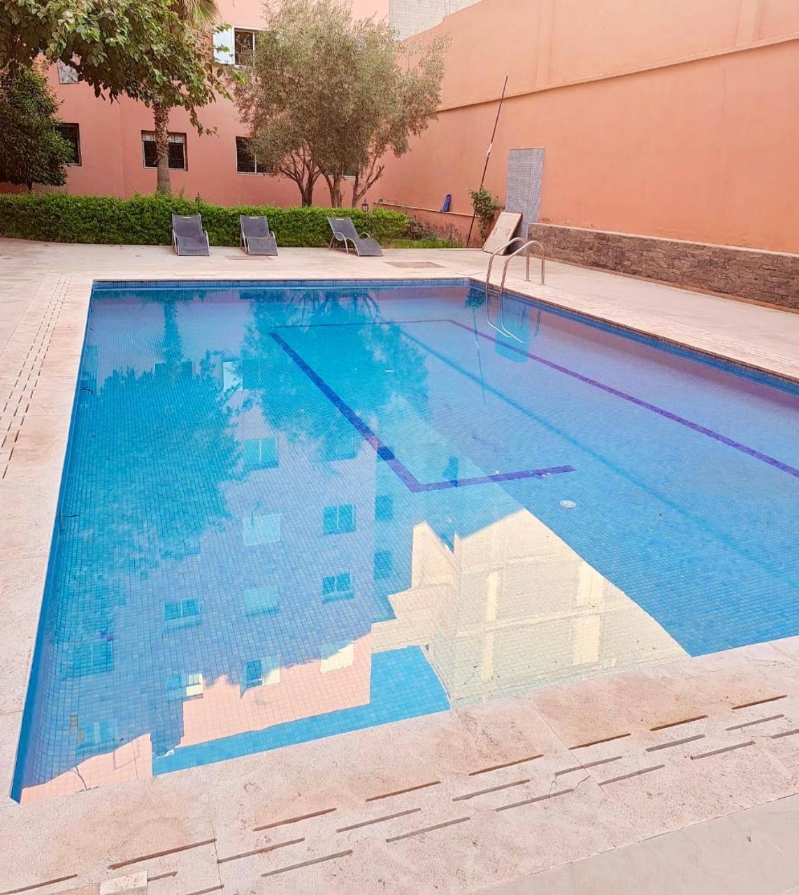 5 Minutes De La Gare Et Centre Ville Piscine Parking Marrakesch Exterior foto